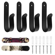 Snowboard Wall Mount Rack Metal Hanger Storage Racks for Skateboard Longboard◇