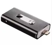 3 In 1 Usb 2.0 and 8 Pin and Micro Usb 128Gb Flash Drive