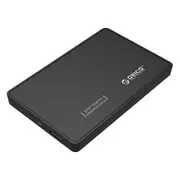 Orico 2588US3-V1-BK 2588US3 USB 3.0 External 2.5" SATA HDD Hard Drive Enclosure Case Tool-Free