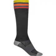 Fly MX Youth Socks - Thin (OSFM, Black)