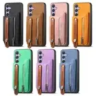 For Samsung Galaxy A24 A25 A34 A35 A54 A55 Zip Wallet Case Magnet Leather Cover