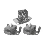 Front + Rear Engine Mount Kit for Toyota Hiace LH 119 123 129 2.8L 4Cyl Diesel