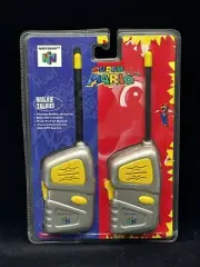 Official OEM Nintendo 64 N64 Walkie Talkies Super Mario 64 Brand New NIB