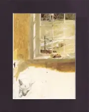 8X10" Matted Print Art Picture Painting Andrew Wyeth: Groundhog Day Study 1959