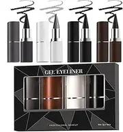 Smudge Proof Eye Liner | Quick Dry Eye Liner Pencil | Outdoor Travel Gear, Easy to Apply Makeup for Wedding, Prom, Gathering