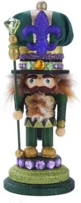 Kurt Adler Kurt S. Adler 12-Inch Hollywood Mardi Gras Nutcracker, Multi