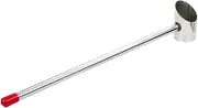 Bntyok Caliber Marshmallow Machine Spoon Long Handle Stainless Steel Sugar Spoon Resistant Cotton Candy Machine Spare Parts (L)