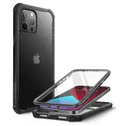 For Iphone 12 Pro Max Case 6.7' (2020) Clayco Forza Dual Layer Rugged Cover with Full-body Tpu Bumper Built-in Screen Protector