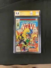 NOVA #14 CGC SS 9.8 Signed By George Perez 9.8 SS Marvel 1977 rare! mcu