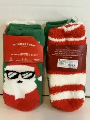 Wondershop Toddlers' Super Soft Crew Socks 2 Pairs Machine Wash