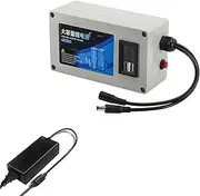 HJGHY 12V 20Ah 30Ah 50Ah 80Ah 100Ah Outdoor Portable Mobile Power Supply Lithium Battery for Home Use Emergency Outage Camping Travel RV