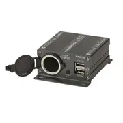 [TechBrands] Converter Car Lighter w/ USB Charge (5A 24V-12V DC-DC)