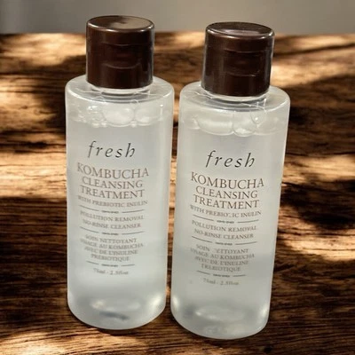 Fresh Kombucha Facial Treatment Essence - 2.5oz - NWOB Lot Of 2