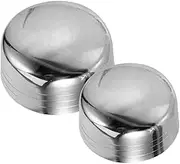 Hohopeti 2pcs Stainless Steel Cocktail Shaker Lids Leak Resistant Barware Essentials for Milk Tea Juice and Mixed Drinks Professional Bartending Accessories for Home and Bar Use