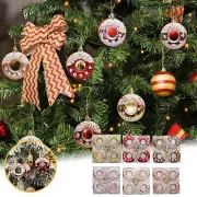 Christmas Plastic Christmas Home Decorations Christmas Tree Ring Decorations