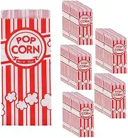 Paper Popcorn Bags Leak-Proof Grease Popcorn Bags Paper Bags Disposable Paper Popcorn Container for