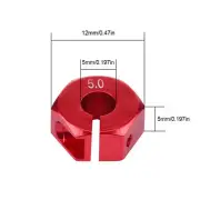 12mm Universal Wheel Hex Hub Adapter For HSP Sakura 1/10 Scale RC Car (5mm FF
