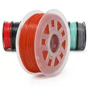 Gizmo Dorks Low Odor ABS 3D Printer Filament 3mm (2.85mm) 1kg, Red