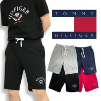 在飛比找蝦皮商城精選優惠-Tommy Hilfiger 棉短褲 大尺碼 短褲 鬆緊 無