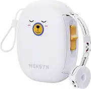 MUNBYN Bluetooth Label Maker, Portable Label Maker Machine with Tape Thermal Lab