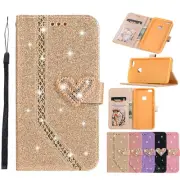 Glitter Love Diamond Wallet Phone Case For Samsung A13 A52 A51 A23 A50 A53 5G