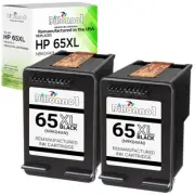 2PK Replacement for HP 65XL Ink Cartridges for HP Printers