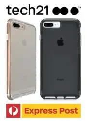 iPhone 7+/ 8+ (Plus) Tech21 Evo Elite Drop Protection Shockproof Tough Slim Case