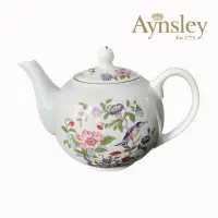 在飛比找momo購物網優惠-【英國Aynsley】雀鳥系列 骨瓷茶壺(1100ml) 喬