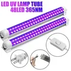 10W UV Light Tube Bar 365nm 48LED Blacklight for Glow Party Bar DJ Club Stage