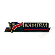 Namibia Bumper Sticker / Flag Sticker / "3 x 11 3/4" Bumper Sticker