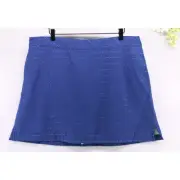 Lady Hogan Womens Calypso Perforated Golf/Tennis Skort HydroDri Fabric S 16 NEW