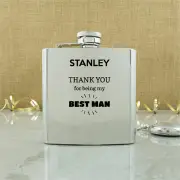 Best Man Conventional Hip Flask