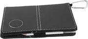CLISPEED 1Pc Durable Golfing Scorecard Holder Simple Style PU Scorebook for Outdoor Golfing Lightweight and Portable Design Protects Scorecards and Water