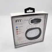 i-Fit Vue Fitness Activity Tracker Wearable (Black), Small & Large Bands