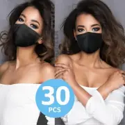 30 pcs Cloth Face Mask Unisex Reusable Washable Cover Mask Men Women
