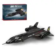 SR-71 Blackbird Air Force Reconnaissance Building Blocks,MOC Aircraft Jet Mil...