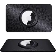 2 Pack AirTag Wallet Holder Slim Card Insert - Flexible Thin Airtag Wallet Card Case Cover for Apple AirTag Airtag Card Holder for Wallet, Badge, Gift, Air Tag Case Accessories