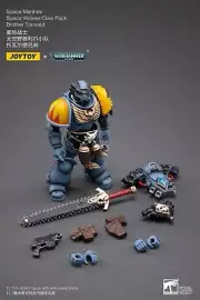 JOYTOY X Warhammer 40k Space Wolves Claw Pack Bother Torravld 1/18 Action Figure