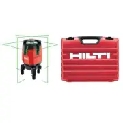 Hilti 360 Multi-Line Green Laser Level 33' 12V 2.6AH Li-ion Self Leveling w/Case