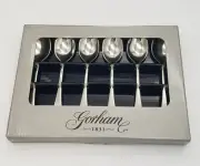 Gorham 1831 Meredith Grapefruit Spoons, Set of 6, New in Box, 18/8 Stainless