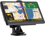 7" GPS Navigation for Car with 2025 Maps Voice Guidance & Free Lifetime Update