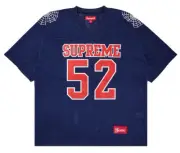 Supreme Spiderweb Football Jersey ‘Navy’ Size XL
