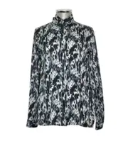 ROBERTO CAVALLI CLASS Damen Langarm Bluse Blau Weiß Schwarz Leopard NEU ETIKETT!