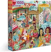 eeBoo PZTBRL Life 1000 Piece Jigsaw Puzzle Made from Recycled Cardboard for Adults, Travel The City of Berlin, Multicolored