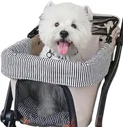 Pet Stroller Cushion, Stroller Cover for Pets, Washable Anti-Slip Liner Cushion Waterproof Bed Pillows for Cat Animal Cart Comfortable Rides Walking Outdoor Travel