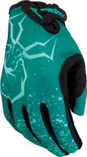 [Moose Offroad] Moose Racing SX1 S23, gloves youth , color: Green/Black , size: L