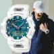 【CASIO 卡西歐】G-SHOCK 智慧藍芽 計步 跑者訓練運動雙顯錶-白色(GBA-900CB-7A 防水200米)