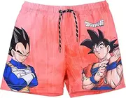 [Dragon Ball Z] Boys Goku Bermuda Shorts Kids Swimming Trunks Sizes 4 to 10 Years