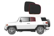 Genuine SNAPSHADES Car Rear Window Shades for Toyota FJ Cruiser (2006-2022)