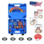 Manifold A/C Gauges with 5FT Hoses: Essential Tool for HVAC and Auto Repair